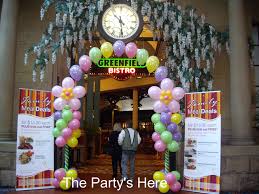 Another Themed Arch This One Was For A Mother S Day Buffet Lunch At A Club Use Any Colours Prints Foils To Suit Balloons Mother S Day Buffet Balloon Arch