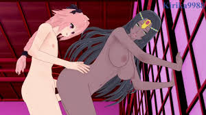 Scheherazade and Astolfo have Intense Sex in the Bedroom. 