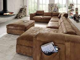 Eckgarnitur Mit Hocker U Form Ecksofa Wohnlandschaft Couch Leder Xxl Kaufen Bei Saku System Vertriebs Gmbh