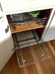 Making cabinet doors and matching drawer fronts takes time ane requires special milling. Why I Installed Sliding Metal Drawers In All My Kitchen Cabinets And How To Do It