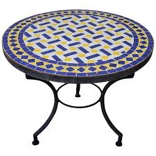 Moroccan Mosaic Side Table In 2020 Mosaic Outdoor Table Mosaic Table Top Mosaic Table