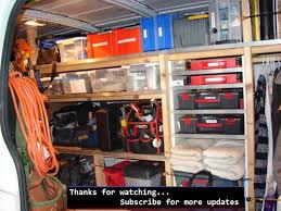 See more ideas about van shelving, van, van racking. Wall Storage Shelves Picture Ideas Shelving For Delivery Vans Creative Racks For Vehicles Youtube