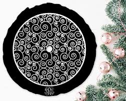 Alibaba.com offers 731 christmas tree skirt white products. Swirls Black White Christmas Tree Skirt Have Faith Boutique