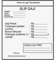 Scopri ricette, idee per la casa, consigli di stile e altre idee da provare. 5 Contoh Slip Gaji Karyawan Lengkap Komponen Dan Format