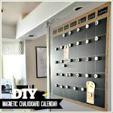 Last week, joanna shared some unique ways to keep your home organized while also creating intentional creative spaces for your kiddos in the this diy magnetic chalk board was made from chalk paint & a piece of sheet metal! Diy Chalkboard Magnetic Calendar The 36th Avenue