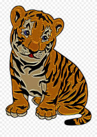 Download and print these baby tiger coloring pages for free. Lion Cub Sitting Plastic Art Free Printable Baby Tiger Coloring Pages Clipart 5302813 Pinclipart