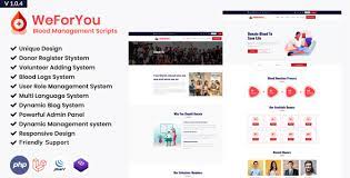 Agents can register and manage donors easily through making a. Free Download Weforyou Blood Management System And Donor Directory Script Nulled Latest Version Bignulled