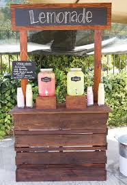 Diy Wooden Lemonade Stand Diy Lemonade Stand Diy Lemonade Kids Lemonade Stands
