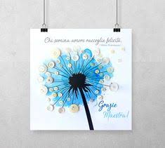 Regalo Fine Anno Scolastico Regalo Insegnante Di Scuola Etsy Personalized Teacher Gifts Button Art Personalized Gifts