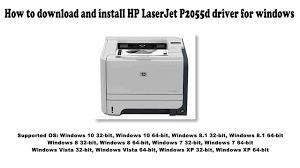 تحميل تعريف طابعة hp laserjet p2055 لويندوز و ماك. How To Download And Install Hp Laserjet P2055d Driver Windows 10 8 1 8 7 Vista Xp Youtube