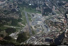 Book your parking at bromma stockholm airport. Bromma Airport Stockholm Sweden Photo City Photo Aerial