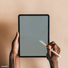 Download Premium Psd Of Black Man Using A Digital Tablet Mockup 1226328 Digital Tablet Design Mockup Free Mockup