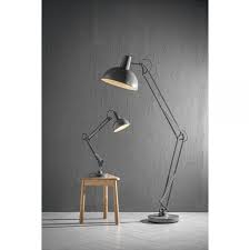Aldwych Retro Giant Hinged Floor Lamp Grey Industrial Lighting Design Industrial Light Fixtures Vintage Industrial Lighting