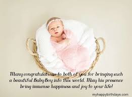 May he/she grow up happy, healthy, and content in your love. 80 Heart Touching Congratulations For Baby Boy Girl 2021