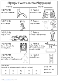 Olympic Winter And Summer Sports Free Resources Olympic Games For Kids Playground Activities Kids Olympics