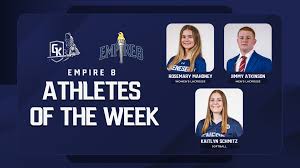 Geneseo Earns Three Weekly Honors From The Empire 8