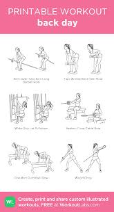 Back Day My Visual Workout Created At Workoutlabs Com