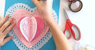 Simply follow the instructions below and make sure to watch the video to see how to fold the card. Easy Heart Pop Up Valentine S Day Card