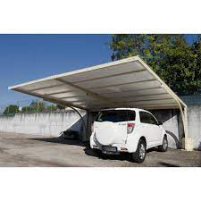 Tettoia a sbalzo ts cm 300x5con copertura telo pvc zincata e verniciata. Tettoia In Ferro A Sbalzo Ts 600x550 In Ferro Zincata E Verniciata Con Copertura Telo Pvc