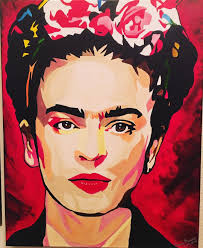 Popart Pop Art Handpainted Painting Paint Fridakahlo Frida Acrylic Acrylicpainting Canvas Manosdemoreno Manos Art Painting Pop Art Kahlo Paintings