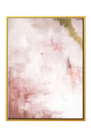 Ptm Images Blush Field Gold Streak Large Floater Framed Canvas Nordstrom Rack Oversized Wall Art Abstract Wall Art Abstract