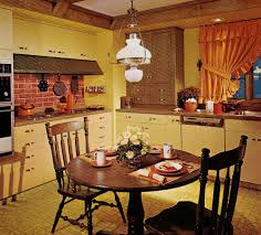1970s kitchen design one harvest gold
