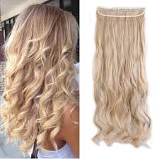 My hair is naturally very dark (same colour as my eyebrows), fine and i have a sensitive scalp. Buy Sexybaby Synthetic Hair Extensions Hair Pieces Clip In 24 Inches Curly Half Full Head With 5 Clips Dark Blonde Mix Bleach Blonde 140g In Cheap Price On Alibaba Com