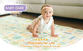 Amazon Com Baby Care Play Mat Haute Collection Large Nordic Trails Morning Fog W Arrows Play Mat For Infants Non Toxic Baby Rug Cushioned Baby Mat Waterproof Playmat Reversible Baby