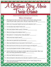 These christmas trivia questions span a range of topics and … Printable A Christmas Story Movie Trivia Christmas Trivia Fun Christmas Party Games Christmas Story Movie