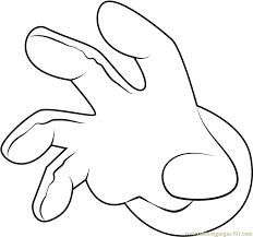 Free wash your hands coloring pages for kids. Master Hand Coloring Page For Kids Free Kirby Printable Coloring Pages Online For Kids Coloringpages101 Com Coloring Pages For Kids