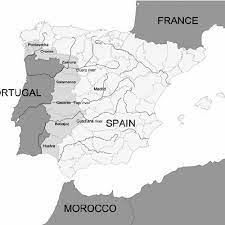 The telegraph announced that sales between the two countries are booming. Present Border Between Spain And Portugal The Spanish Provinces Download Scientific Diagram