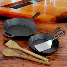 Choose from contactless same day delivery, drive up and more. Kitchen Dining Bar Kitchen Craft Cast Iron Mini Cookware Frying Pots Pans Wooden Serving Board Cookware