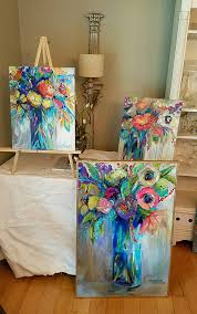Pin By Anja Wollesen On My Artwork Art Painting Flower Art