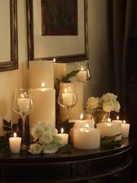 Make a lush canopy of green leaves with flowers — white, pink or yellow. Romantic Room Decoration With Flowers And Candles Novocom Top