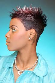 49 Black women short spike hairstyles ideas