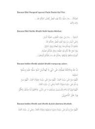 Takbir takbir dalam shalat ada dua jenis. Bacaan Bilal Idul Fitri Pdf Document