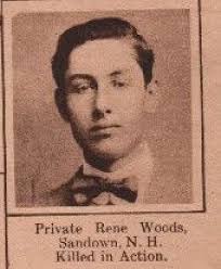 New Hampshire WWI Military: Private Joseph Arthur Irene Brisebois aka Rene  Woods of Sandown