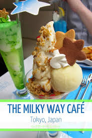 Milky Way Cafe Cosmic Themed Cafe Ikebukuro Tokyo Japan A Real Milky Way Japan Japan Food Tokyo
