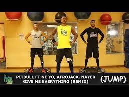 pitbull ft ne yo afrojack nayer give me everything remix free jump borapular aero jump youtube afrojack give me everything trampoline workout