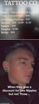 Do any of our fans have piercings or extra parts?