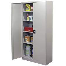 Any items already in your cart may change price. Stratco 2 Door Metal Storage Cabinet