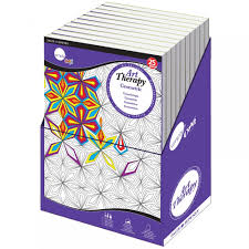 Carti de colorat pentru adulti. Carte De Colorat Daler Rowney Art Therapy Geometric Large Magazinulartistilor Ro