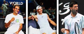 Dos bolas de partido para el serbio. New Record For Federer Nadal And Djokovic In Australia Latinamerican Post