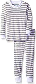 Amazon Com Sara S Prints Unisex Baby And Toddler Organic Cotton Long John Pajamas Clothing Shoes Jewelry