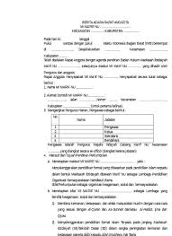 Contoh sk guru tetap yayasan madrasah format doc. Master Berita Acara Rapat Anggota Madin Nu