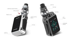 2 resistencias q2 de 0.4 ohms; Smok G Priv Baby Luxe Edition 85w Kit Prism Chrome