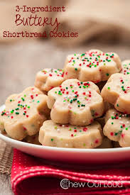3 Ingredient Buttery Shortbread Cookies Chew Out Loud Recipe In 2020 Cookie Exchange Recipes Cookies Recipes Christmas Buttery Shortbread Cookies