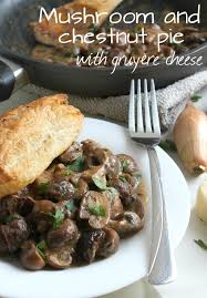 You could use white wine, red wine or vermouth if you don't have . Mushroom And Chestnut Pie Stuffed Mushrooms Vegetarian Christmas Dinner Chestnut Recipes