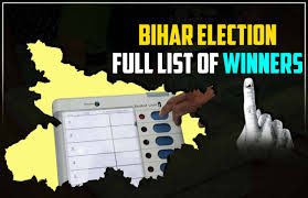 Bihar Vidhan Sabha Election Chunav Result 2020 Constituency Wise Seat Wise Live News Updates Bihar Election Results At Election Commission Of India Eciresults Nic In Bihar Election Results 2020 Constituency Wise Live Updates Tejaswi Yadav