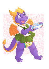 It's too naughty to talk about on here 🙈. Spyro The Little Scout Girl Version Wet Diaper By Masterleo Fur Affinity Dot Net